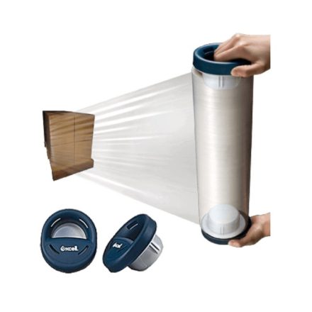 Distributeur pour support en plastique de rouleau de film extensible W566