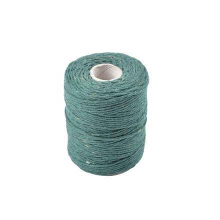 Cordon de coton, vert décoratif 2 mm 180 m 250 g pour l'artisanat