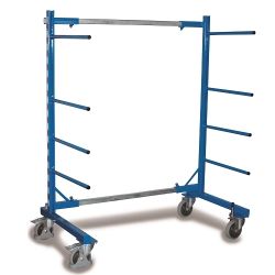 Chariot de transport avec bras de transport SW-160.006 unilatéral 400 kg