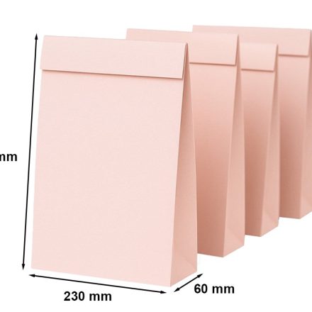 Enveloppe en carton C4 230x320x60 mm rose 220g 10 pc
