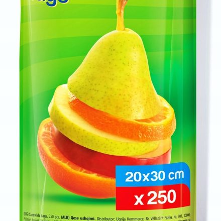 Sac paclan avec feuilles sandwich 20x30 cm 250 pcs à rouleaux