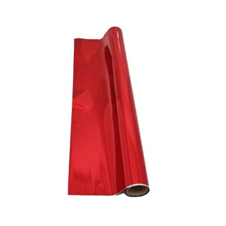 Feuilles de film rouge métallisé 50x70 cm 50 pcs. cellophane