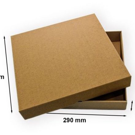 Carton Cadeau décoré en carton 290x220x30mm Casquette