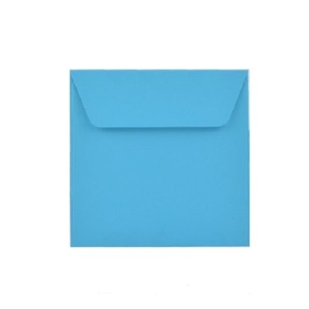 Enveloppes en papier pour plaques CD/DVD bleu 125x125 mm 50 pc 120g
