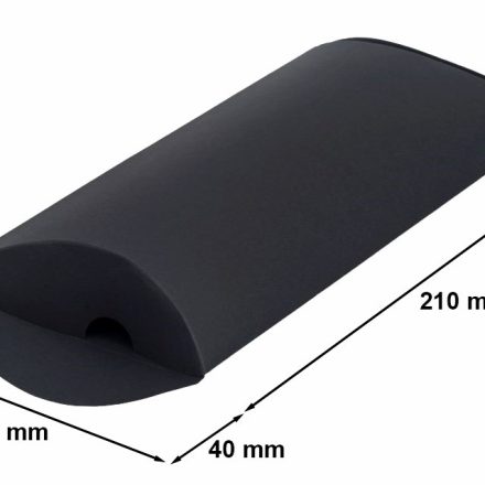Coussin cadeau ornemental 210x135x40 Noir M