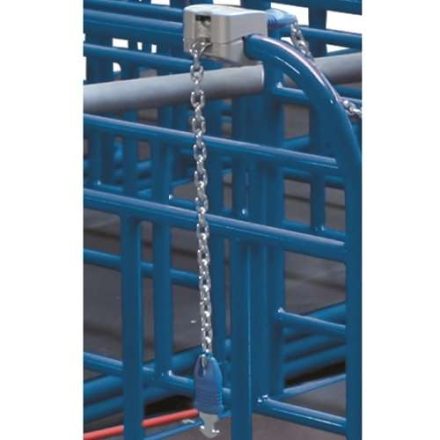 Verrouillage de pièces pour chariots d'achat C+C avec chaîne 350 mm