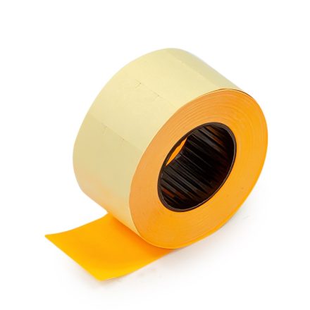 Étiquettes pour allumettes à double rangée 26x16 mm orange droite