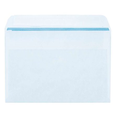 Enveloppes en papier C6 blanc HK autocollant 114 x 162 mm 50 pc