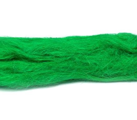 Sisal vert, fibre décorative naturelle grand paquet approx. 400 g