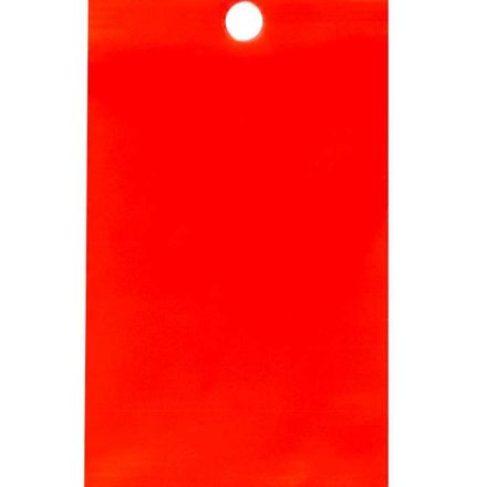 Sachets à fermeture zip rouges, mini sacs 45x65 mm 100 µm 50 pcs
