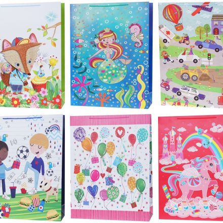 Sac en papier cadeau Lux GIGANT pour les enfants 51x18x72 cm 1 pcs
