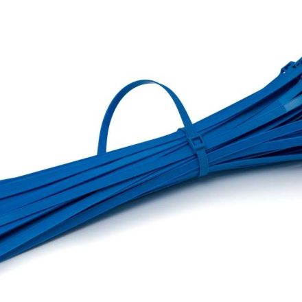 Pinces tritiques plates 490 x 9,5 mm bleu 100 pc