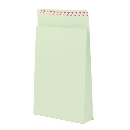 Enveloppe de carton C4 230x320x60 mm vert 220g 10 pcs avec bande de colle
