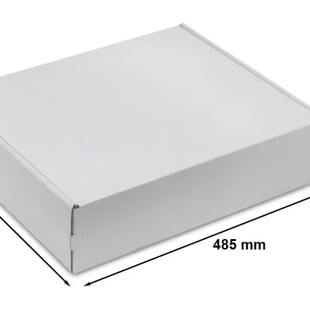 Carton 485x410x120 mm F427 blanc - boîte de mode