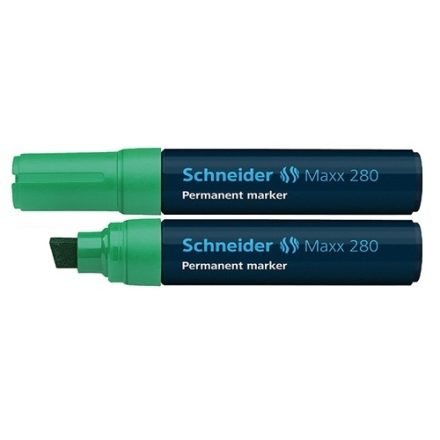 Marqueur permanent Schneider Maxx 280 gRein, bout biseau 4-12 mm