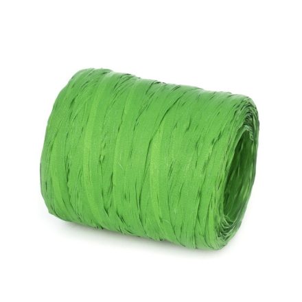 Récif synthétique vert, ruban de bouquet et de décoration 1 cm x 200 m