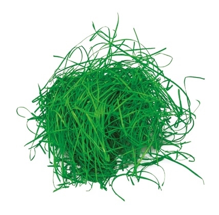 Laine de bois décorative 1 kg pistachio - remplissage des colis