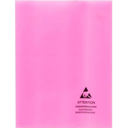 Sacs en feuilles antistatiques ESD ouvert 160x220 mm 0,080 mm 100 pc