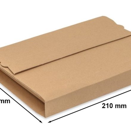 Boîte en carton pour livre Roll Box XS 210x150x60mm Multimail Bronze