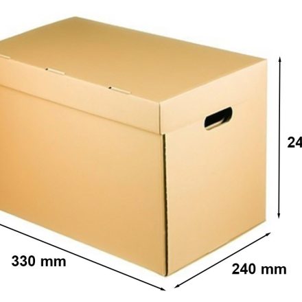 Déplacement du carton 330x240x240 mm (alors) vague B 3W 400g 20 pcs
