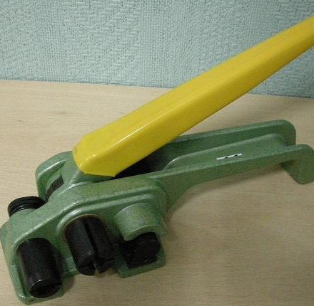 P110Y bandeau de tension PP et PES 9-19 mm jaune-vert