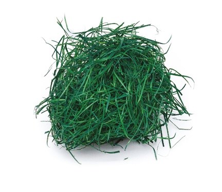 Laine verte décorative 30 g, remplissage cadeau