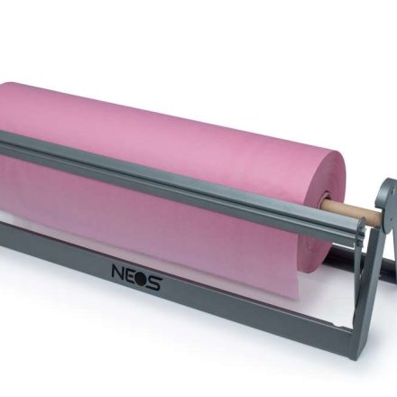 Distributeur de papier d'emballage en acier 60 cm mur avec coupe