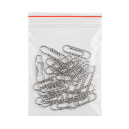 Sachets à fermeture zip 100x200 mm 0,040 mm, sacs 100 pcs pour petits articles