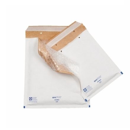 AroFOL double D14 enveloppes de bulles protectrices blanches 170x260 mm 50 pc
