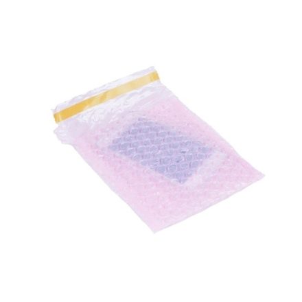 Bouteilles de feuille rose antistatique 100x150mm 100 pcs