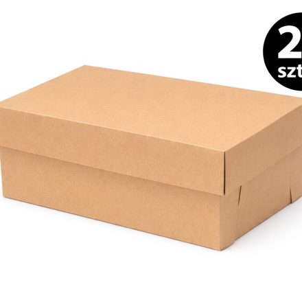 Carton 320x220x130mm Boîte avec capuchon de chaussure 25 Art.