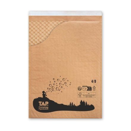Enveloppe à bulles en papier protecteur D14/A5 180x275 mm marron