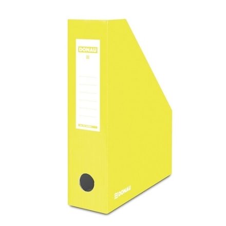 Conteneur en carton pour documents A4 80 mm vernis jaune DONAU