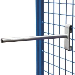 Support de tuyauterie ZSW-800.804 aux chariots pour produits semi-finis 27 x 300 mm
