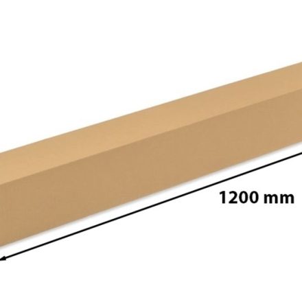 Carton 1200x120x120 mm 2A0, boîte de mode brune