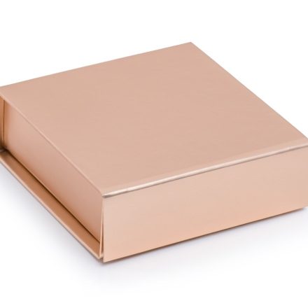 Boîte magnétique Or rose 120x120x40mm(Thème) Pour les bijoux décoratifs