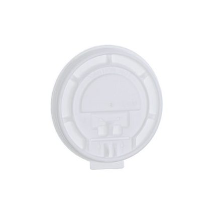 Couvercle en mousse de styromère pour tasse 450 ml blanc 100 pcs jetables