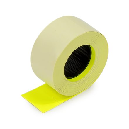 Étiquettes pour allumettes à double rangée 26x16 jaune droit 700 pc