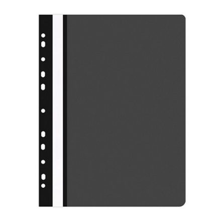 Pin A4 Cahier d'exercices PP plastique noir pour les documents 25 pc