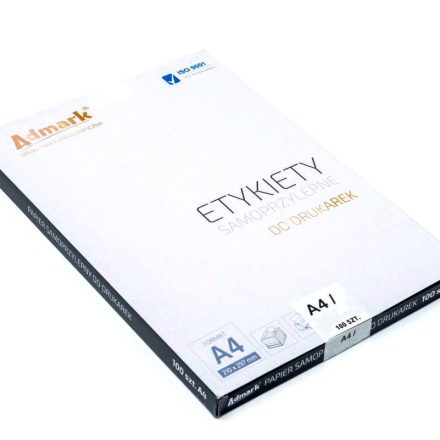 Étiquettes autocollantes A4 105x148,5 mm 4♪ Arche ♪ 100 Ark. blanc mat
