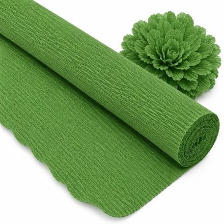 Crêpe italienne 180g bouteille verte 50x250 cm Papier floristique