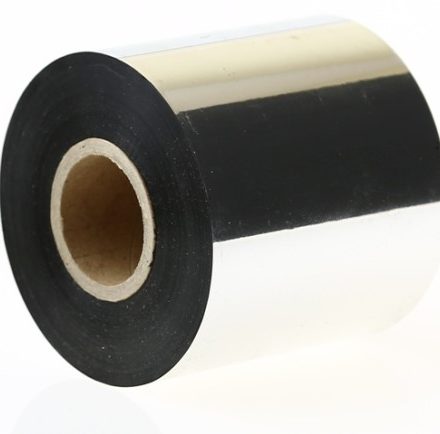 Calcul thermotransfert de cire 110 mm x 74 mb pour les étiquettes de papier