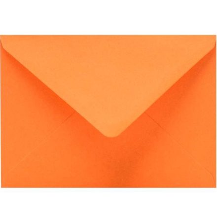 Enveloppes décoratives orange B6 125x176 mm 120g X-15, 50 pcs