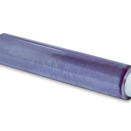 Feuilles alimentaires PVC pour la nourriture sur rouleau 450 mm x 180 m pourpre 8 um
