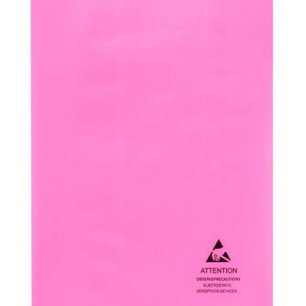 Sacs en plastique ouverts ESD antistatique 200x250 mm 80 um 100 pc