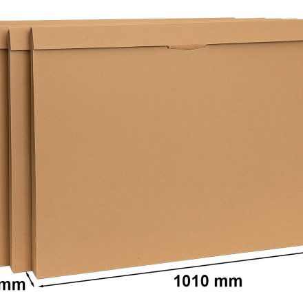 Fichier plat en carton B1 1010x710x15 mm marron 100 pc