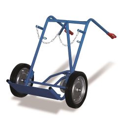Chariot de transport pour bouteilles en acier FK-1303, 2 cylindres, 200 kg