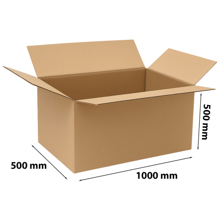Carton 1000x500x500 mm 5-coucher BC650 gros