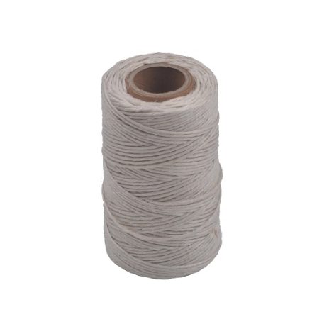 Fils de lin brillants blancs 2 mm couture et artisanat 100 m 100 g