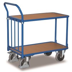 Chariot de transport d'étagère de stockage SW-700.504 400 kg 1200 x 700 mm